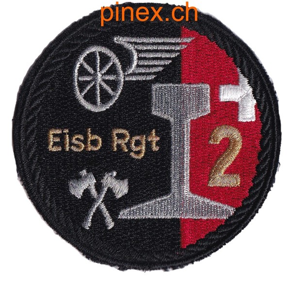 Bild von Eisenbahn Regiment 2 Badge Schweizer Armee